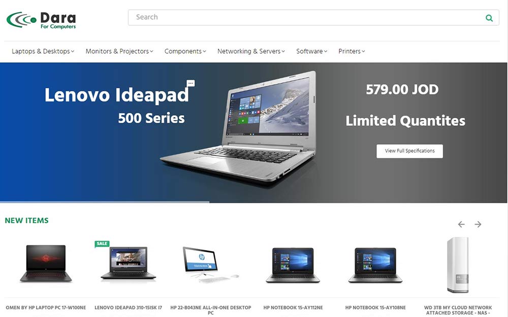 Website Launch – Dara Jordan For Computers – Ecommerce