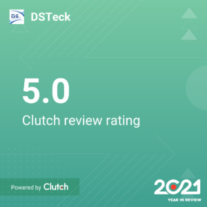 Clutch Review Rating for DSTeck.com